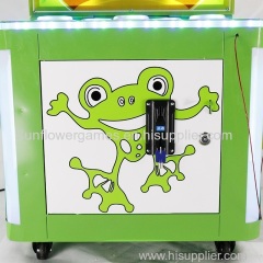 Whack a Frog Mole Hitting Hammer Game Machine Crazy Frog Mole Redemption Kids Games for Kids Coin Operated Games