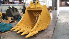 New backhoe crawler excavator sorting bucket