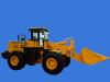 Heavy construction equipment articulated 5 ton Wheel Loader