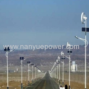 Wind And Solar Hybrid Street Lamp