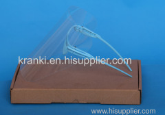 disposable face shield with frame