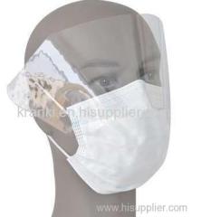 face mask with shield