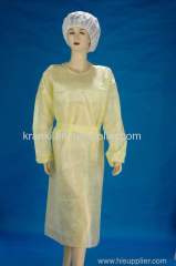 disposable hospital isolation gown