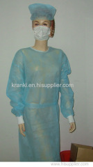 disposable hospital isolation gown