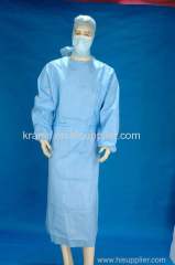 disposable hospital isolation gown