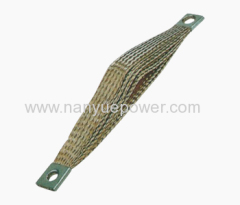 Copper braid flexible connector