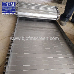stainless steel flat felx wire mesh conveyor belt