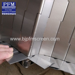 stainless steel flat felx wire mesh conveyor belt