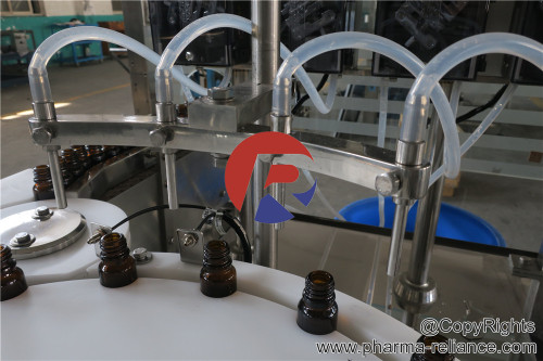 Monoblock Glass Dropper Bottle Filling Capping Machine