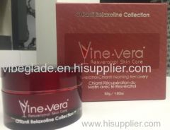 Wrinkle Filler Resveratrol Chianti Relaxoline Collection Set Mask Serum Creams