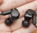 New Audio-Technica IM Series Black Duel Symphonic-Driver In The Ear Monitor Earphones Earbuds ATH-IM50