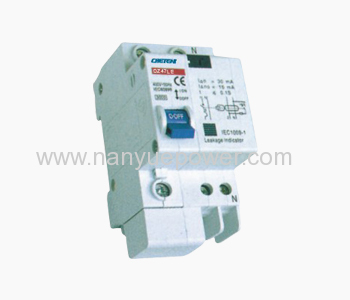 DZ47LE C45LE Residual current circuit breaker with over current protection