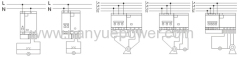 DZ47LE C45LE Residual current circuit breaker with over current protection