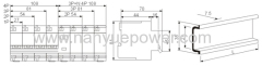 NC100LE Residual current circuit breaker with over current protection