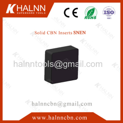 Milling Engine Block with gray cast iron materials use BN-S300 Solid CBN Insert from Halnn