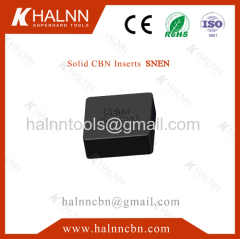 BN-S300 Solid CBN Insert Milling Engine Block with better wear resistance