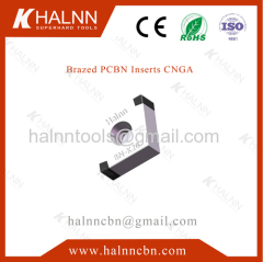 Indexable brazed pcbn insert BN-K20 milling and boring engine block from Halnn Superhard