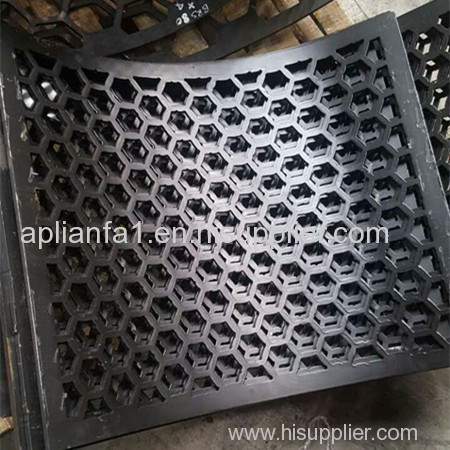 Perforated sheet 8mm thickness for mining vibrating screen wire mesh