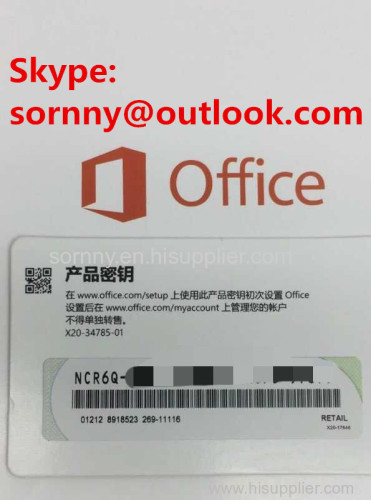 Windows 10 Professional 32/64 bit OEM COA sticker