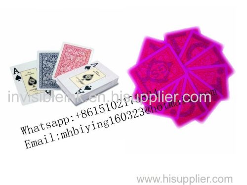 2017 Fournier 2818 plastic marked cards for poker cheat/invisible ink/perspective glasses/UV contact lenses
