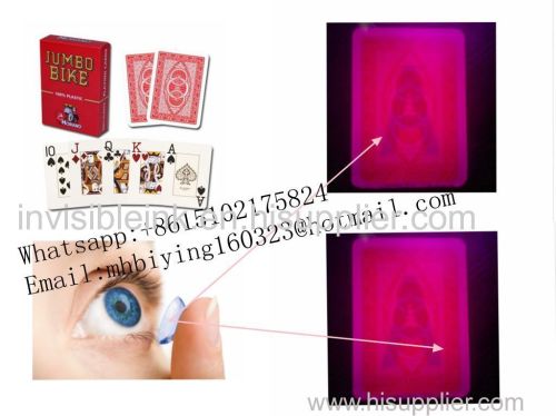 2017 Grade C contact lenses for poker cheat/UV perspective glasses/invisible ink/cheat in gamble/cards cheat/marked card