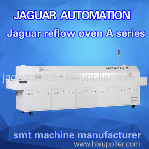 Automated Eight Heating Zones Reflow Oven Machine For Surface Mount Technology