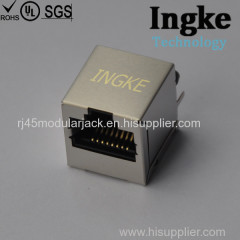 INGKE YKJV-8201NL Vertical RJ45 connector with magnetics