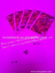 Casino plastic marked cards for poker cheat/casino cheat/poker cheating device/uv ink/perspective glasses/contact lenses
