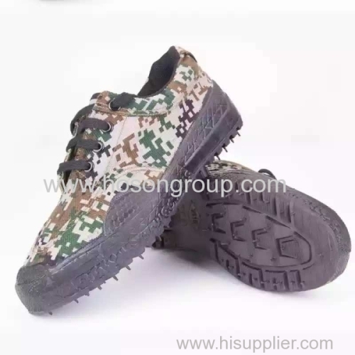 Military men canvas lace shoes