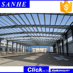 Prefabricated steel warehouse China