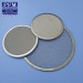 plain weave filter mesh disc