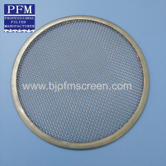 plain weave filter mesh disc