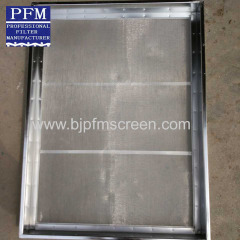 stainless steel mesh tray for food freezing