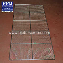 wire mesh tray for food