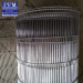 stainless steel wire belt with interlaced bars
