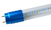 1.2m glass tube t8 light with color end caps