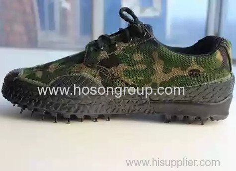 Vulcanization military lace men footwear