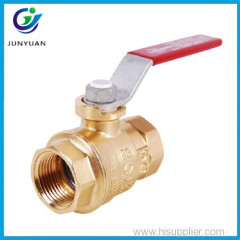 Inline Female Lever Two Piece Bronze Ball Valve