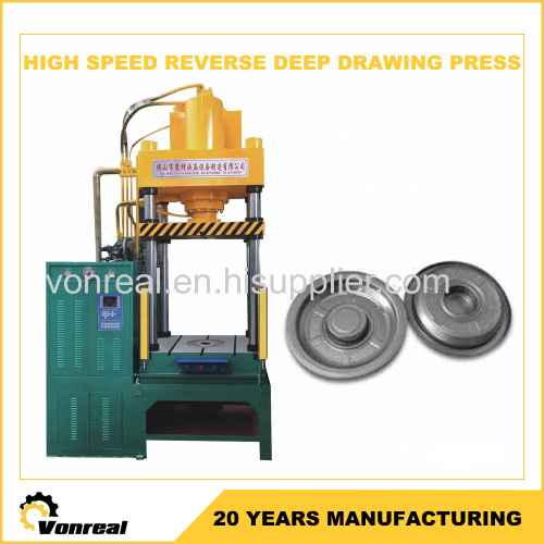 high speed hydraulic press for sheet metal deep drawing