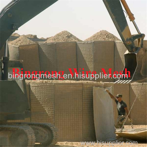 Welded hesco bastion blast wall/military hesco barrier for sale/hesco retaining wall