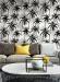 FLOCKING WALL COVERING WALLPAPERS