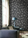 FLOCKING WALL COVERING WALLPAPERS