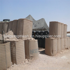 Welded hesco bastion blast wall/military hesco barrier for sale/hesco retaining wall