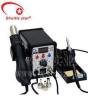 Hot air gun and soldering iron 2 in 1 SMD rework station for welding repair