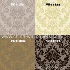 FLOCKING WALL COVERING WALLPAPER