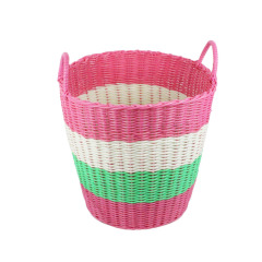 Plastic Laundry Basket With Handles