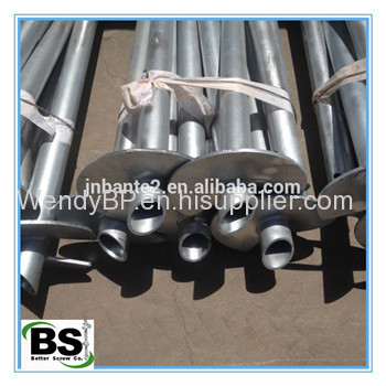 Round Shaft Helical Piles