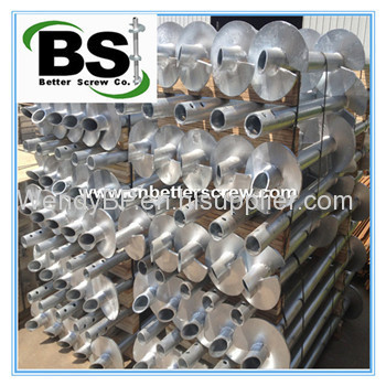 Helical Piles for Solar Panel Ground mounting
