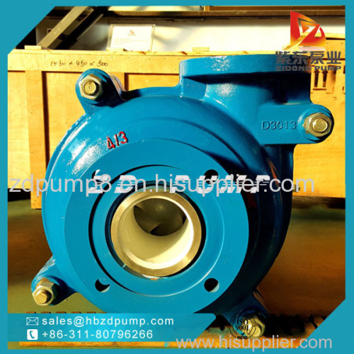 sand stone transfer slurry pump for mining