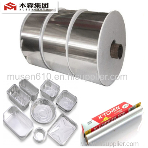 Hot sale household 3003 H24 aluminium foil for food container